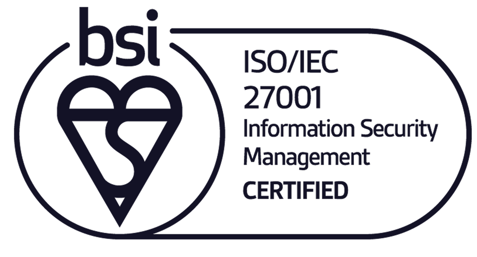 BSI certified - ISO/IEC 27001:2022