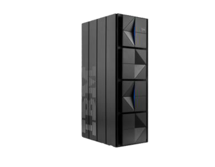IBM mainframe rack